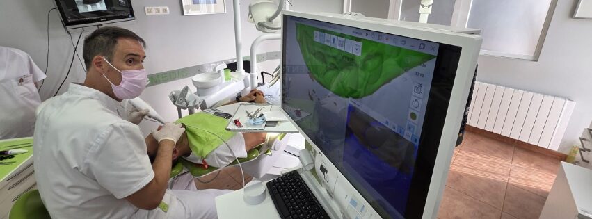 escáner intraoral en Dentomedic